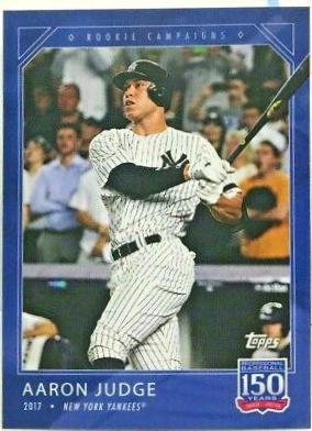 Aaron Judge #24 Baseball Cards 2019 Topps 150 Years of Baseball