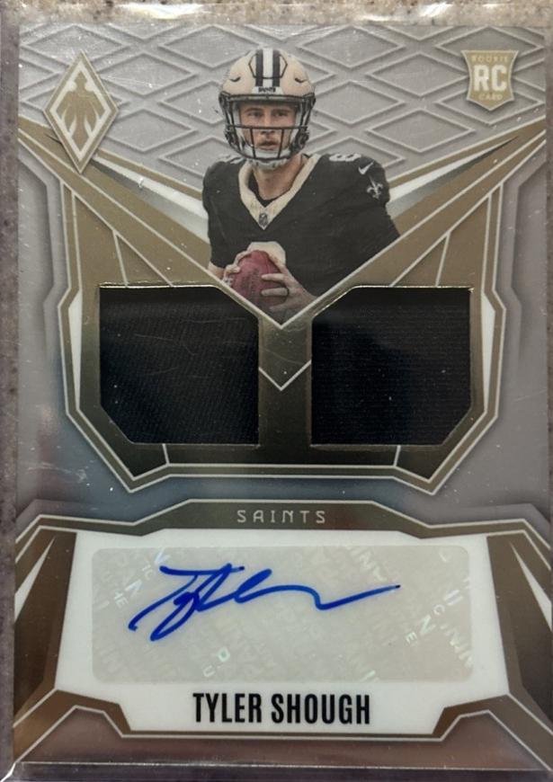 Tyler Shough #8 Prices | 2025 Panini Phoenix Dual Rookie Patch