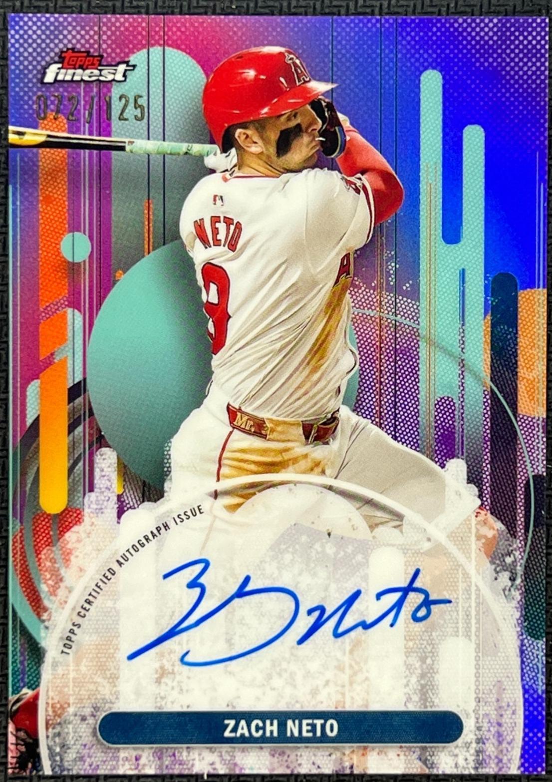 Zach Neto [Purple Refractor] #FA-ZN