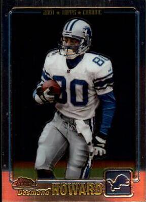 Desmond Howard #2 Football Cards 2001 Topps Chrome