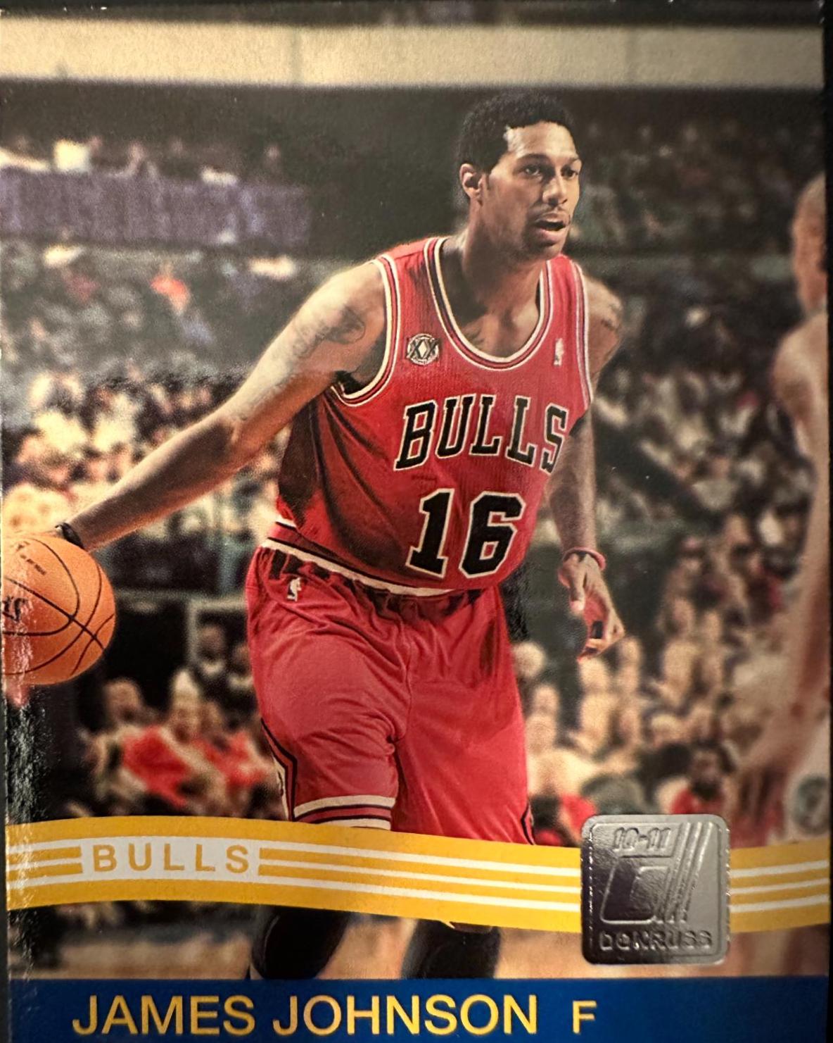 James Johnson #43 Basketball Cards 2010 Donruss