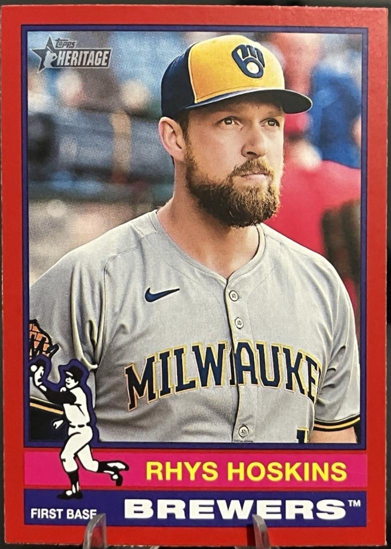 Rhys Hoskins [Red Border] #291