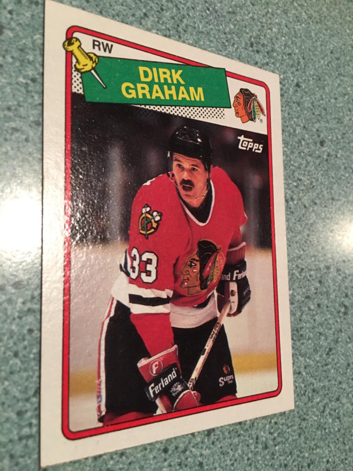 Dirk Graham #135 Hockey Cards 1988 Topps