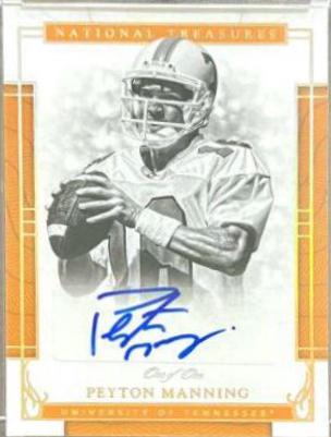 Peyton Manning #69 2017 Panini National Treasures Collegiate Football