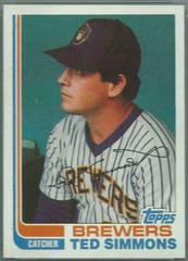 Ted Simmons #150 Baseball Cards 1982 Topps Prices