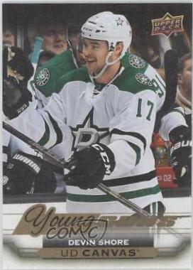 Devin Shore #C229 2015-16 Upper Deck Hockey UD Canvas