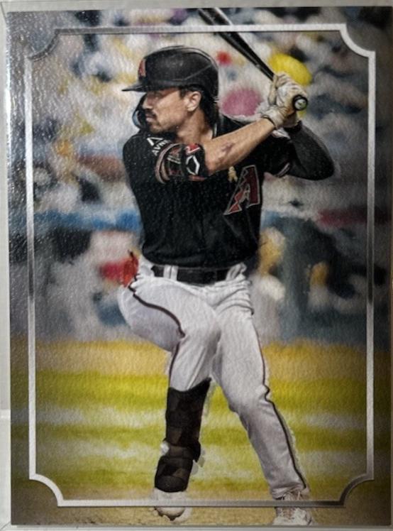 Corbin Carroll #BOW-10 Baseball Cards 2024 Topps Museum Collection Body of Work