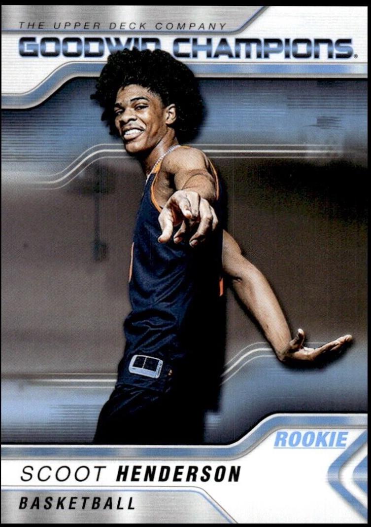 Scoot Henderson #29 2023 Upper Deck Goodwin Champions Baseball