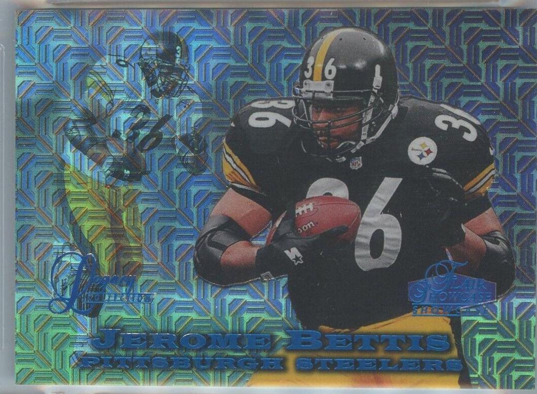 Jerome Bettis #33 1998 Flair Showcase Legacy Collection Football