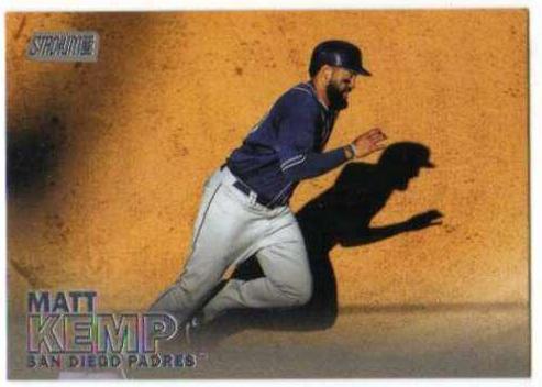 Matt Kemp #3 Baseball Cards 2016 Stadium Club