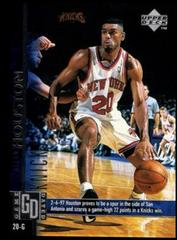 Allan Houston #83 Basketball Cards 1997 Upper Deck Prices