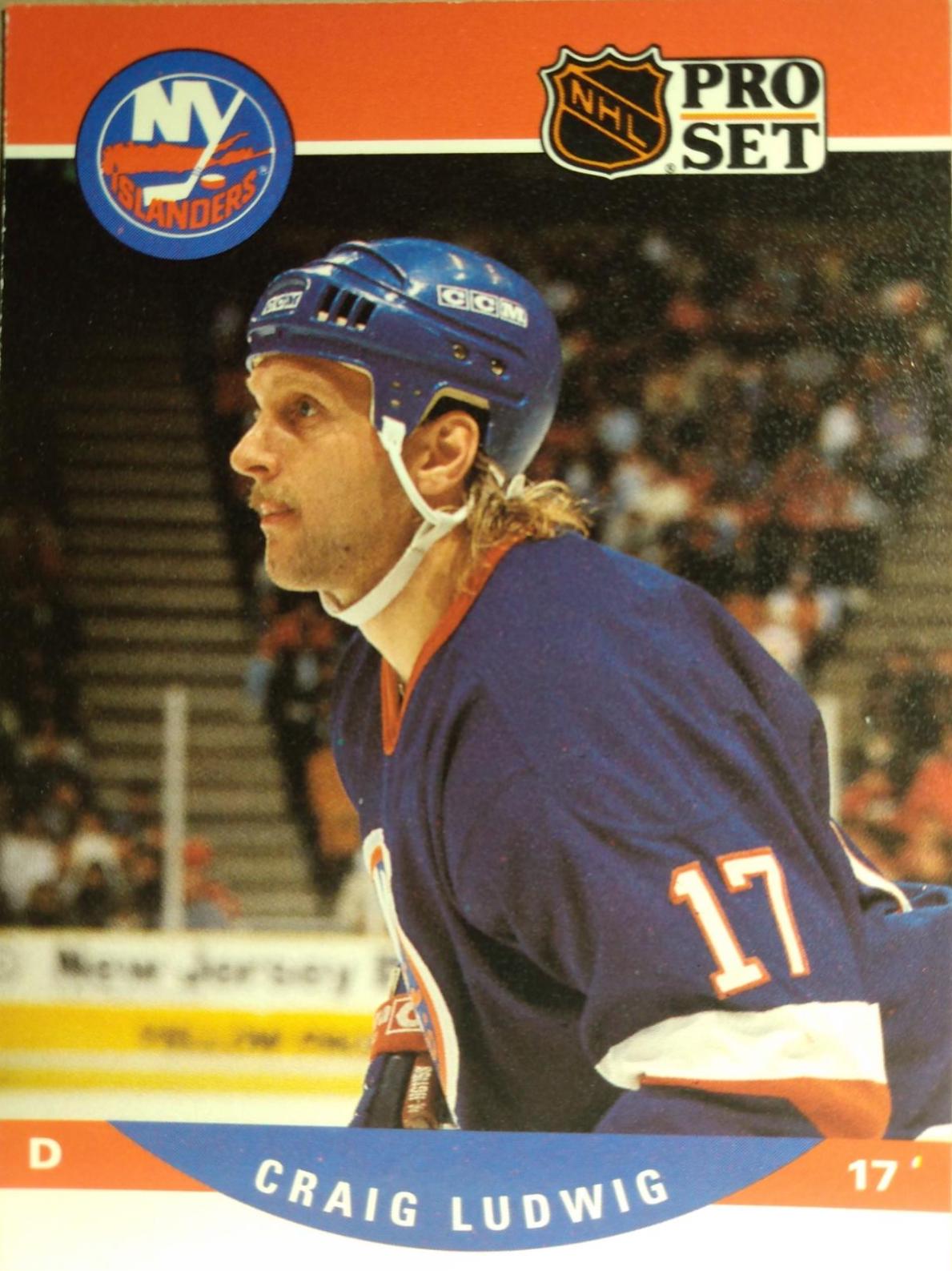 Craig Ludwig #484 Hockey Cards 1990 Pro Set