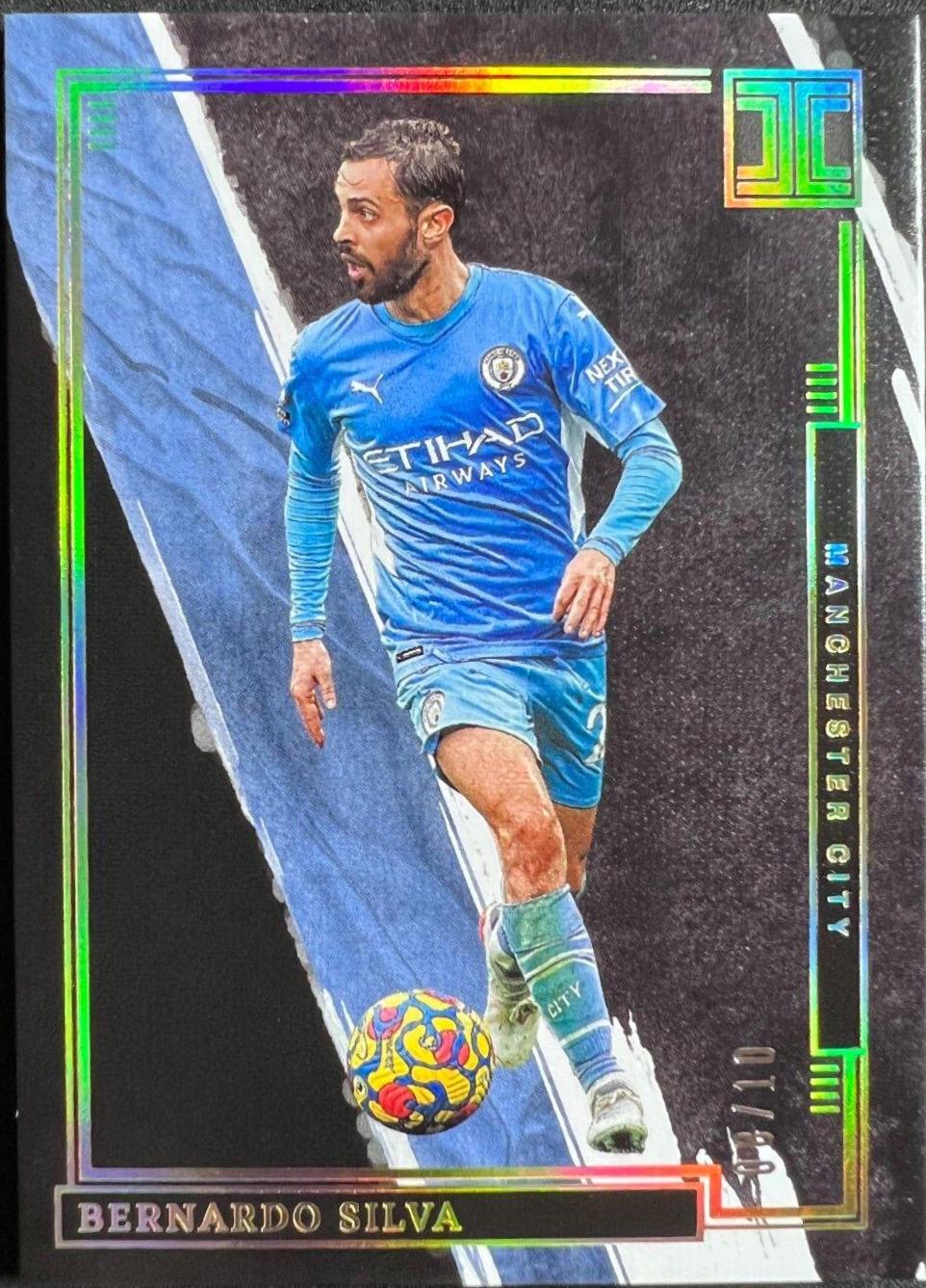 Bernardo Silva #83 2021 Panini Impeccable Soccer