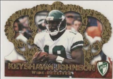 Keyshawn Johnson #CR-49 1996 Pacific Crown Royale Football