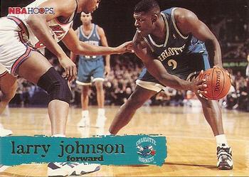 Larry Johnson #10 Basketball Cards 1995 Hoops