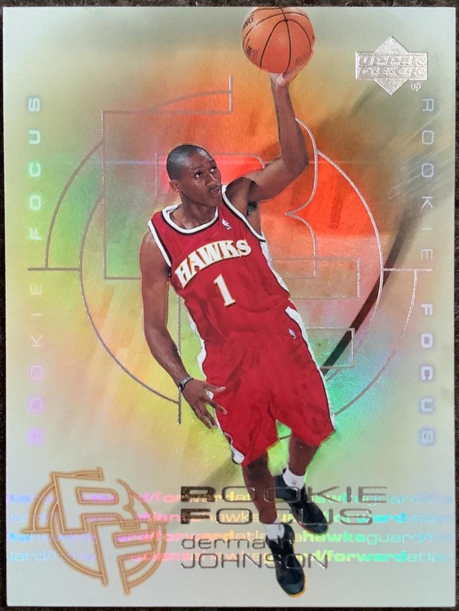 Dermarr Johnson #RF6 Basketball Cards 2000 Upper Deck Rookie Focus