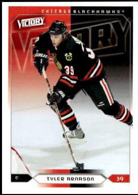 Tyler Arnason #42 Hockey Cards 2005 Upper Deck Victory
