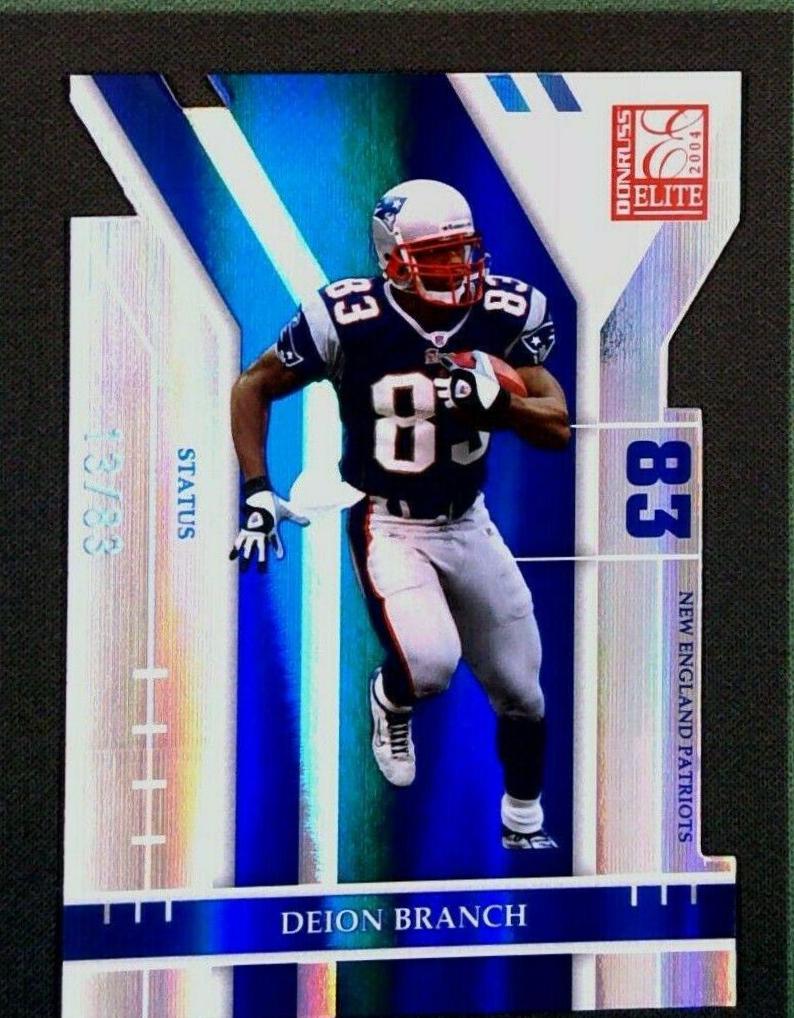 Deion Branch #57 2004 Panini Donruss Elite Football