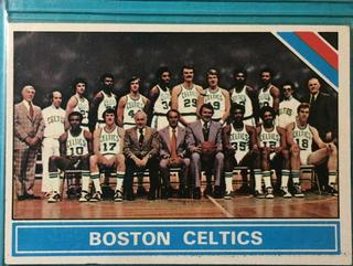 Boston Celtics Checklist