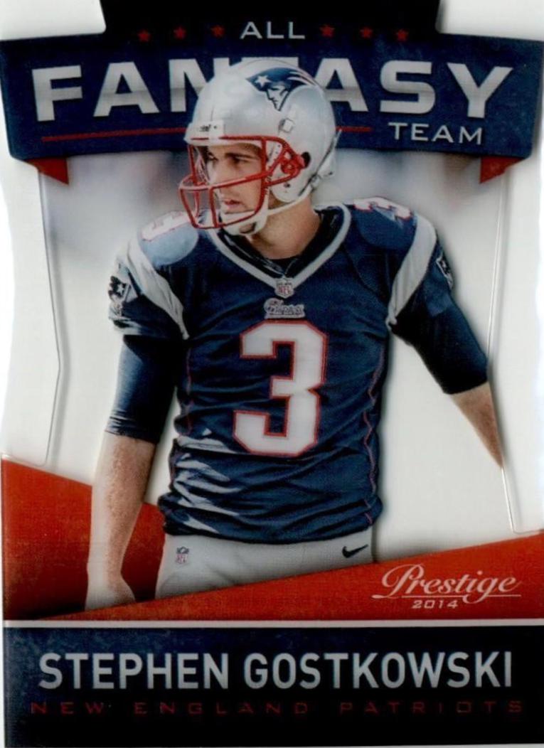 Stephen Gostkowski #12 Football Cards 2014 Panini Prestige All Fantasy Team