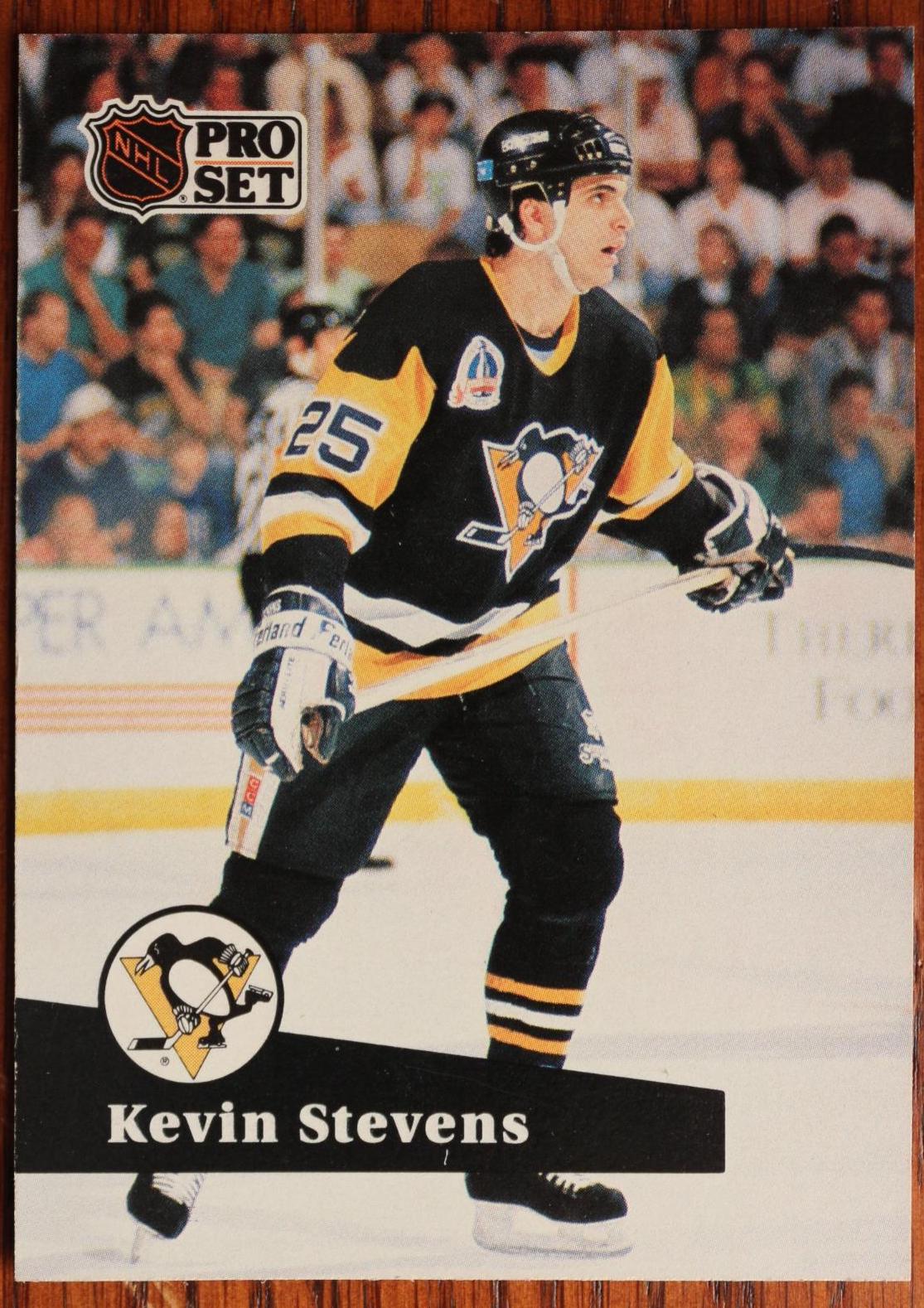 Kevin Stevens #185 Hockey Cards 1991 Pro Set