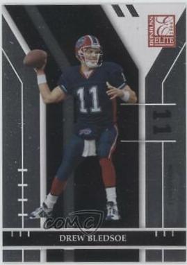 Drew Bledsoe #11 Football Cards 2004 Panini Donruss Elite