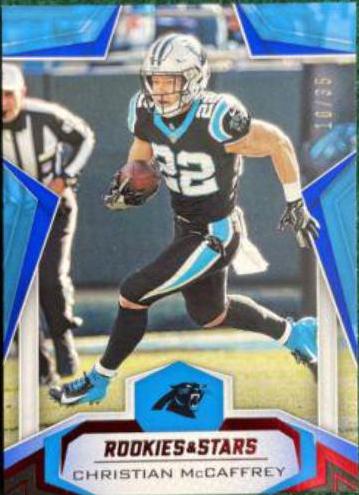 Christian McCaffrey [Red and Blue] #10