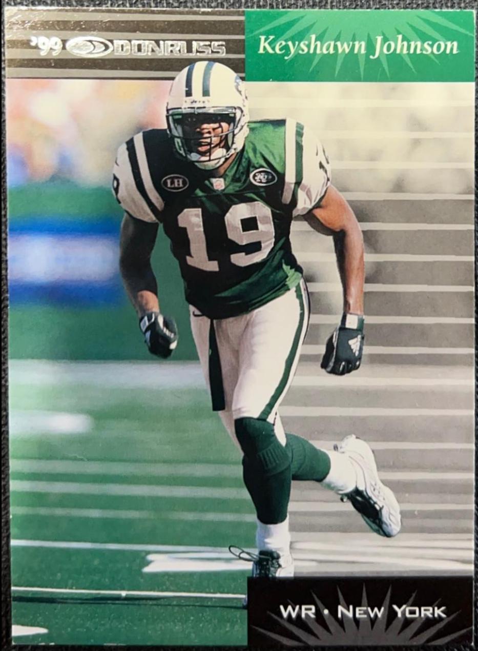 Keyshawn Johnson #91 1999 Donruss Football