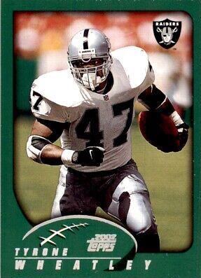 Tyrone Wheatley #117 2002 Topps Football