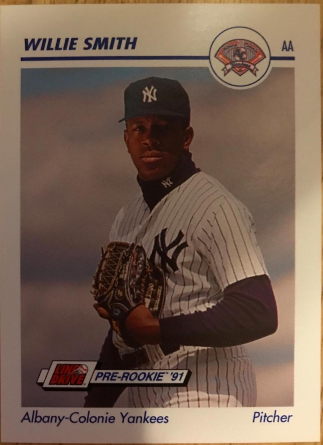 Willie Smith #17 Baseball Cards 1991 Impel Line Drive Pre Rookie AA