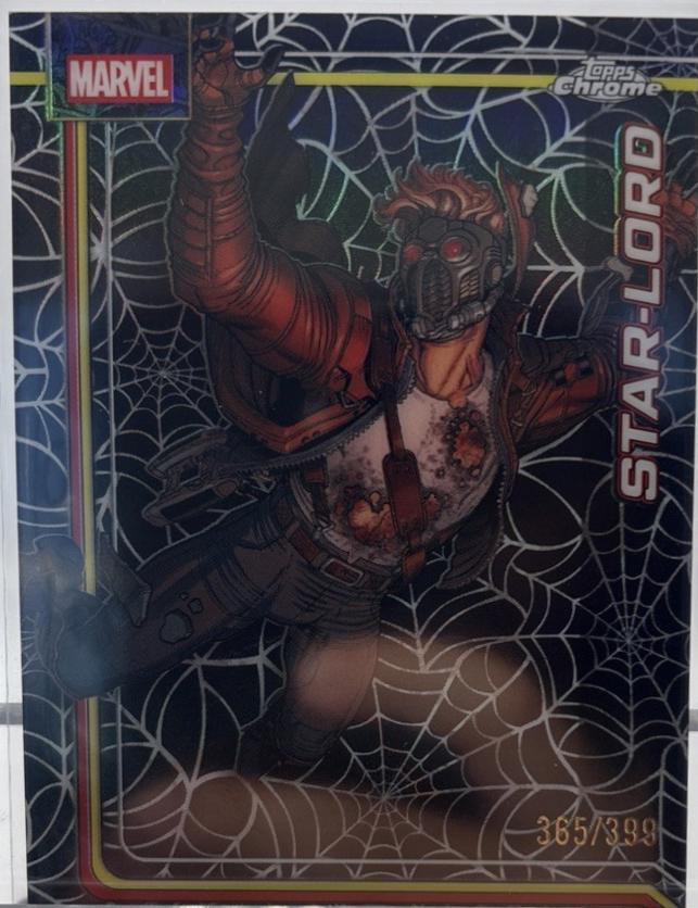 Star-Lord Spider-Web Refractor