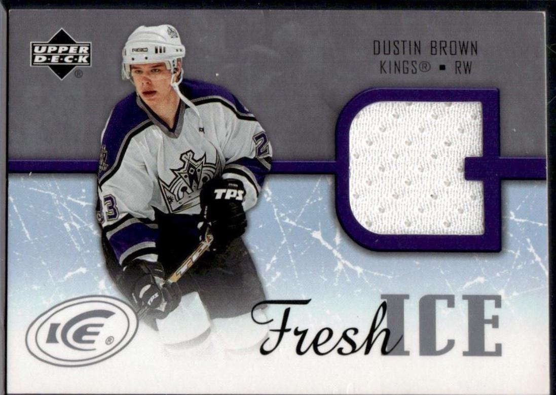 Dustin Brown #FI-DB Hockey Cards 2005 Upper Deck Ice Fresh