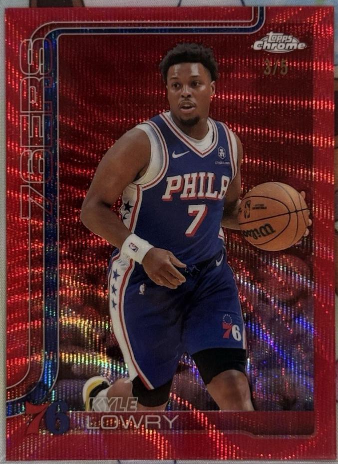 Kyle Lowry [Red Wave Refractor] #152