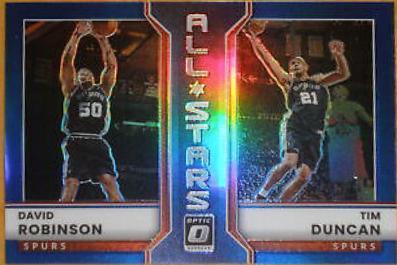 David Robinson, Tim Duncan [Blue] #13