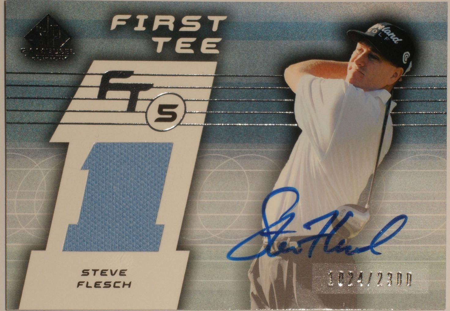 Steve Flesch #62 2003 Sp Game Used Golf