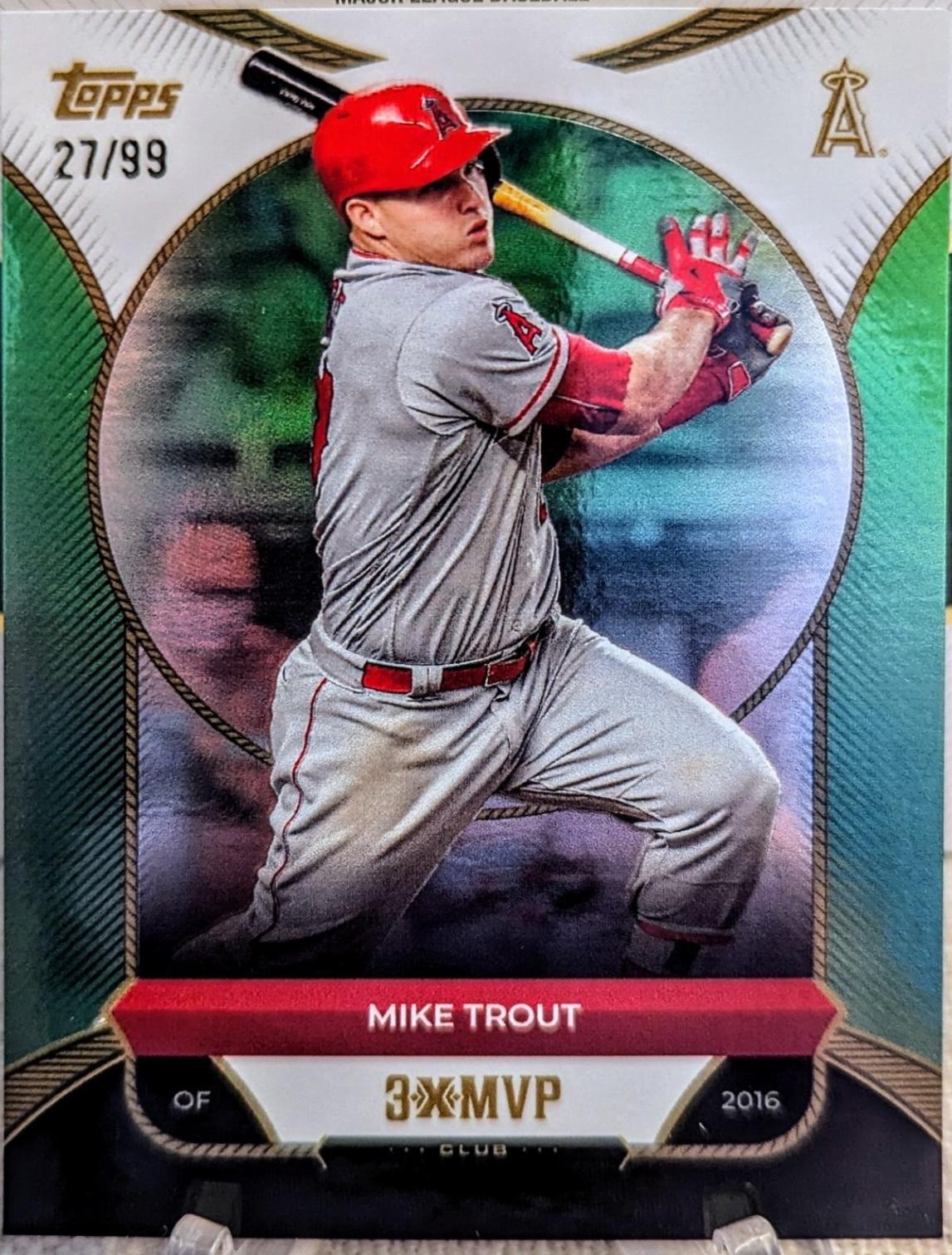 Mike Trout [Green Foil] #8