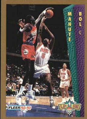 Manute Bol #285 Basketball Cards 1992 Fleer