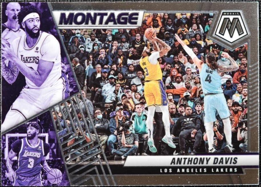 Anthony Davis #27 Basketball Cards 2021 Panini Mosaic Montage