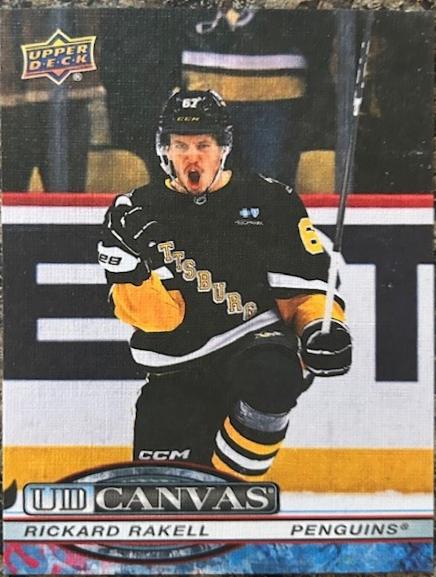 Rickard Rakell #C-190 2025 Upper Deck Series 2 UD Canvas Hockey