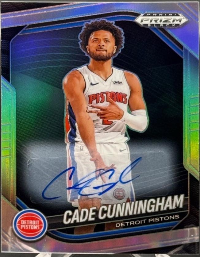 Cade Cunningham [Silver Autograph] #8 Prices | 2024 Panini Prizm