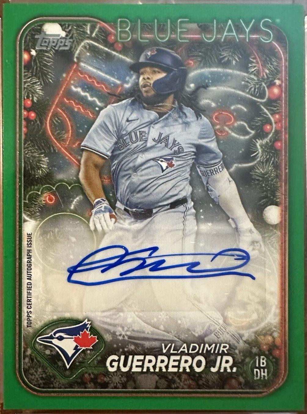 Vladimir Guerrero Jr. [Green Glitter] #HAC-VG