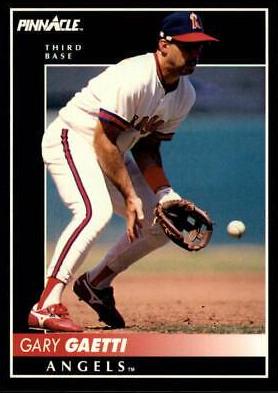 Gary Gaetti #81 Baseball Cards 1992 Pinnacle