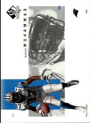 Muhsin Muhammad #13 Football Cards 2001 SP Authentic
