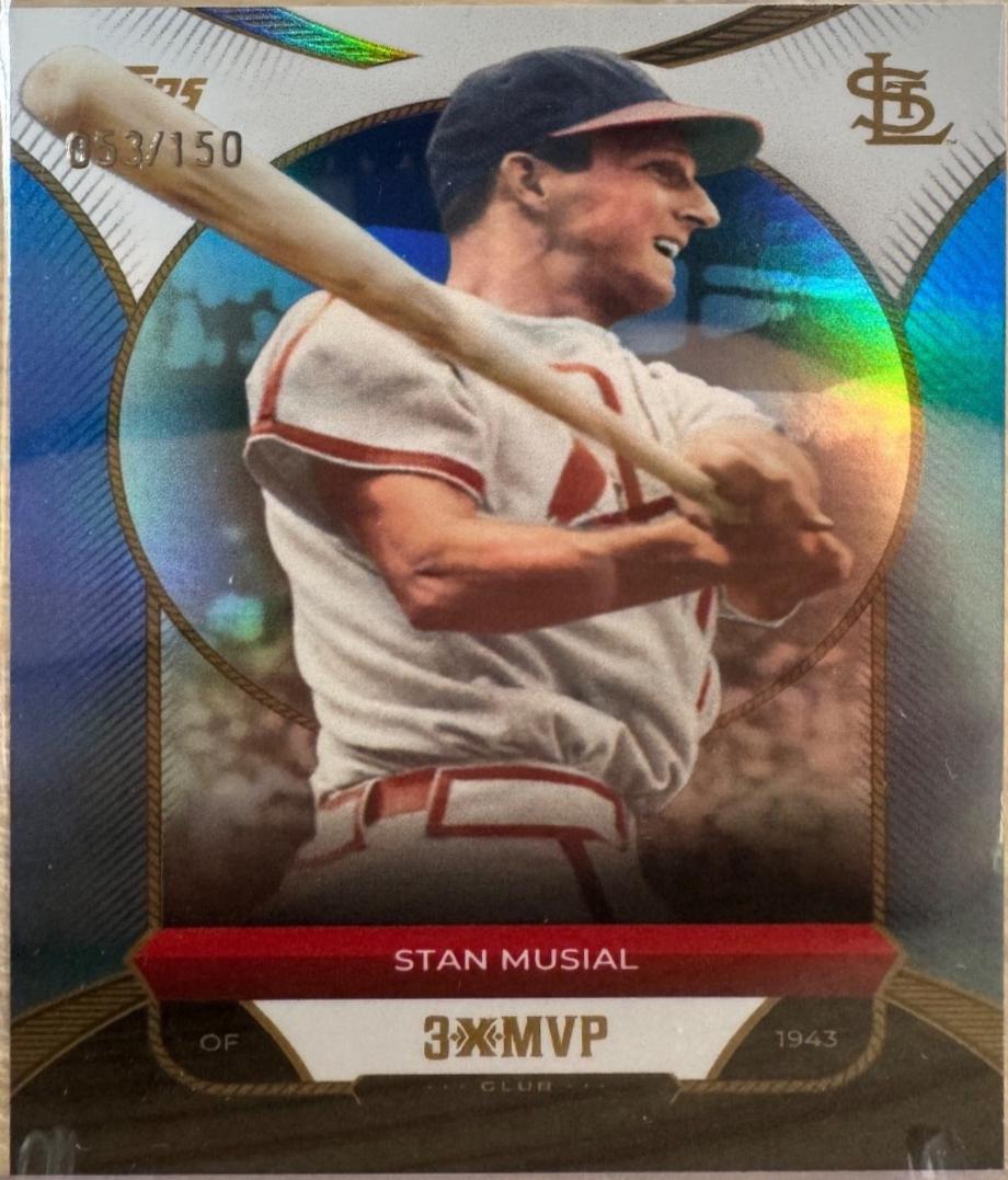 Stan Musial [Blue Foil] #28
