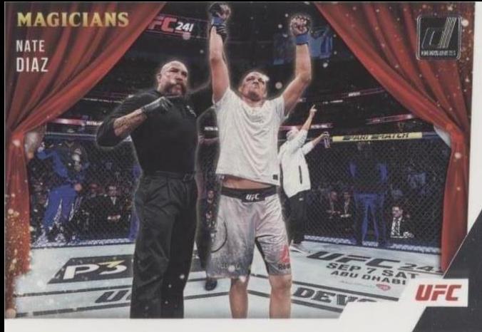 Nate Diaz #3 Ufc Cards 2022 Panini Donruss UFC Magicians