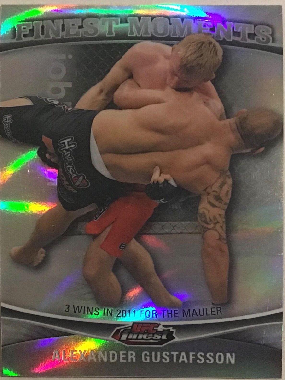 Alexander Gustafsson #FM-AG Ufc Cards 2012 Finest UFC Moments