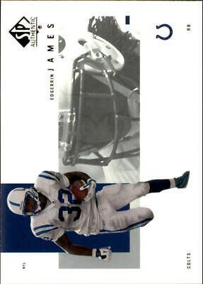 Edgerrin James #40 Football Cards 2001 SP Authentic