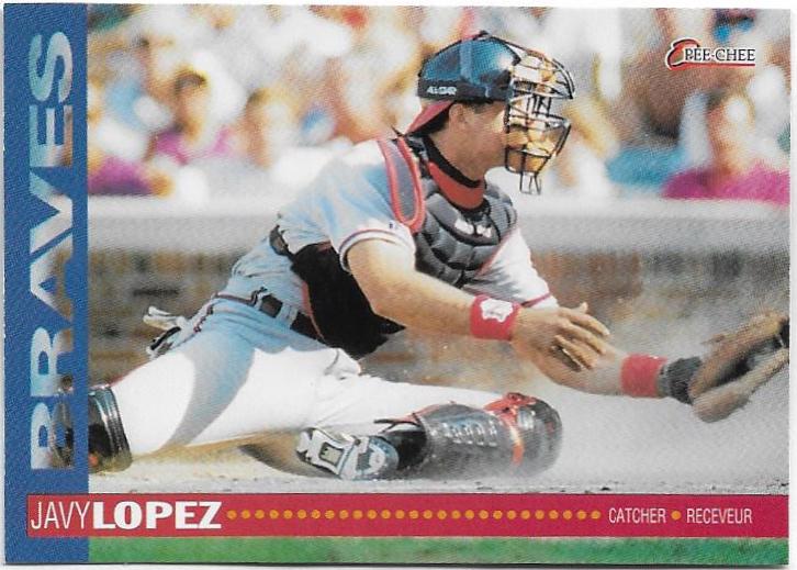 Javy Lopez #162 Baseball Cards 1994 O Pee Chee