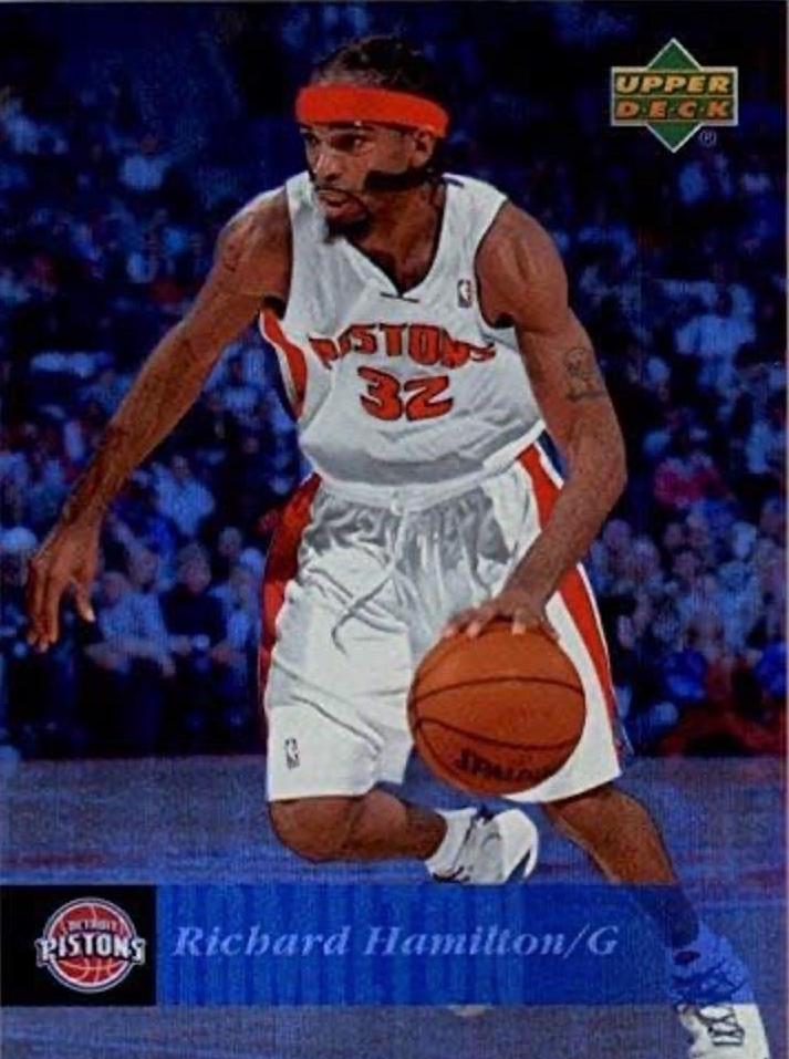 Richard Hamilton #50 Basketball Cards 2006 Upper Deck Reserve