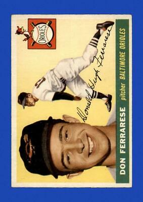 Don Ferrarese #185 Baseball Cards 1955 Topps